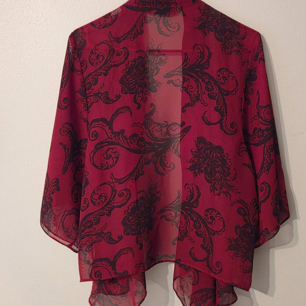 Large Apt.9 Sheer Cardigan - Picture 2 of 4